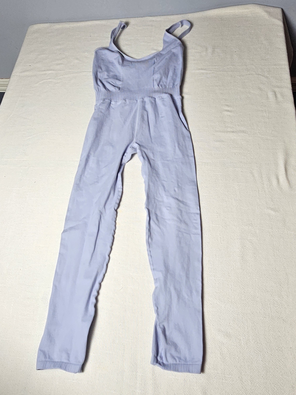 Free People FP Movement Good Karma onesie Womens Size M/L Light Blue